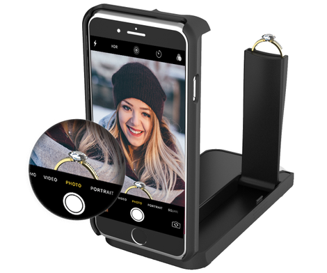 Illustration for article titled Hopefully You Only Need to Use This Ring-Revealing iPhone Case Once